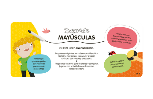 Abremente Escribir y Borrar  Mayúscula 5+ | Catapulta