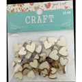 WOOD HEART ASSORTED SIZES