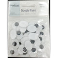 GOOGLY EYES OVAL 50 PC
