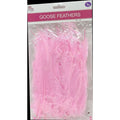 GOOSE FEATHERS 5"-7" 9G LIGHT PINK