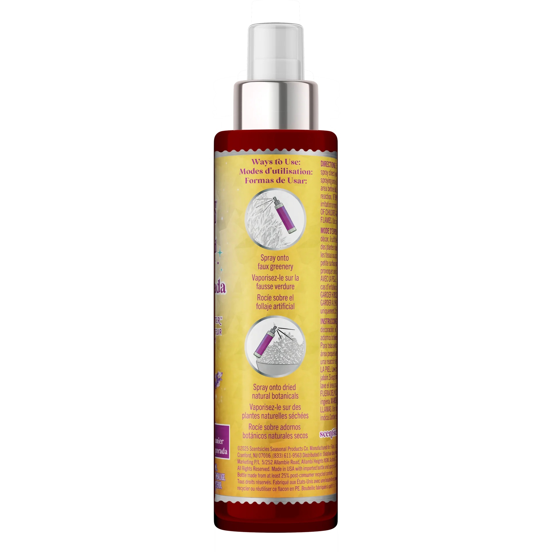 Scentscicles Scent Mister Spray |  Sun Soaked Lavender | 4OZ