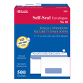 H10 SEAL WHITE SINGLE WINDOW ENVELOPE CJ. 500