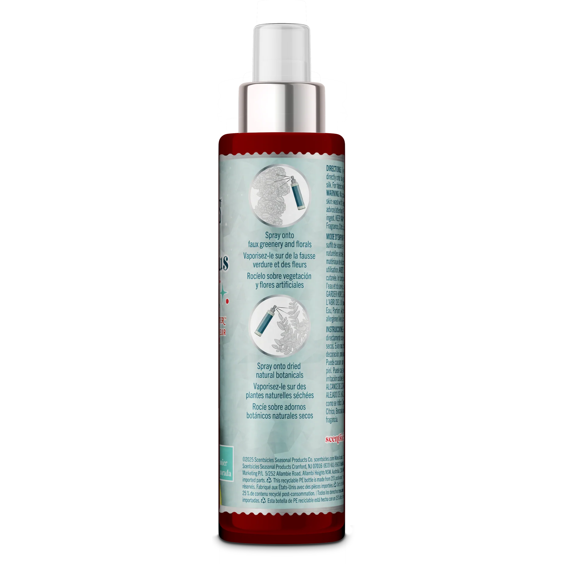 Scentscicles Scent  Mister Spray | Eucalyptus Oasis |  4OZ