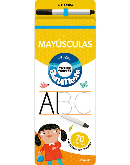 Abremente Escribir y Borrar  Mayúscula 5+ | Catapulta