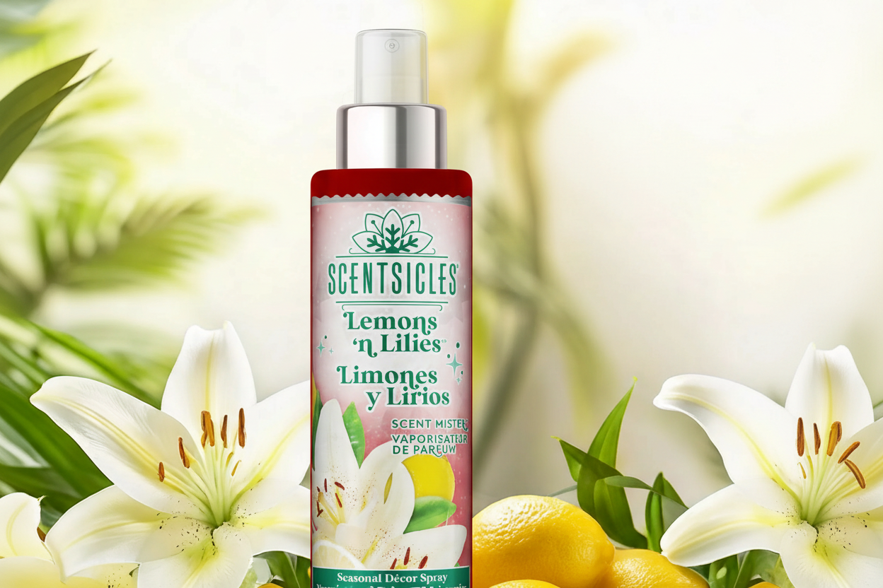 Scentscicles Scent Mister Spray |  Lemons 'n Lilies | 4OZ