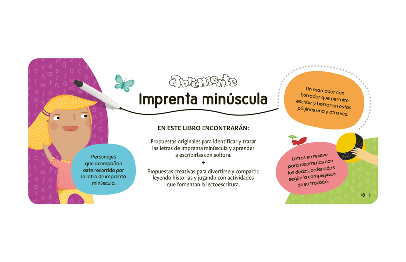 Abremente Escribir y Borrar Minúscula 6+ | Catapulta