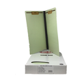 Pressboard Folder | Lateral | 2 Fastener | Letter | Green