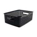 Bin,Weave,Medium,Black