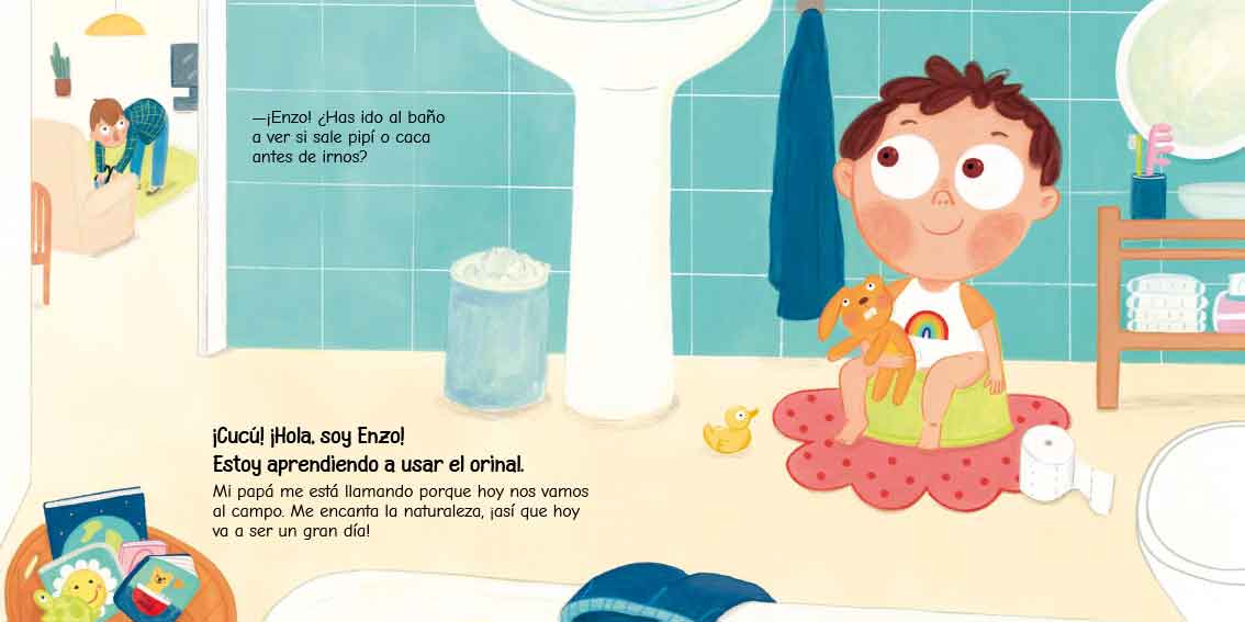 Un día de cacas | Enzo deja el pañal | Carambuco