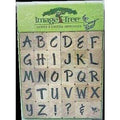 STAMP ALPHABETH UPPERCASE 30 PCS