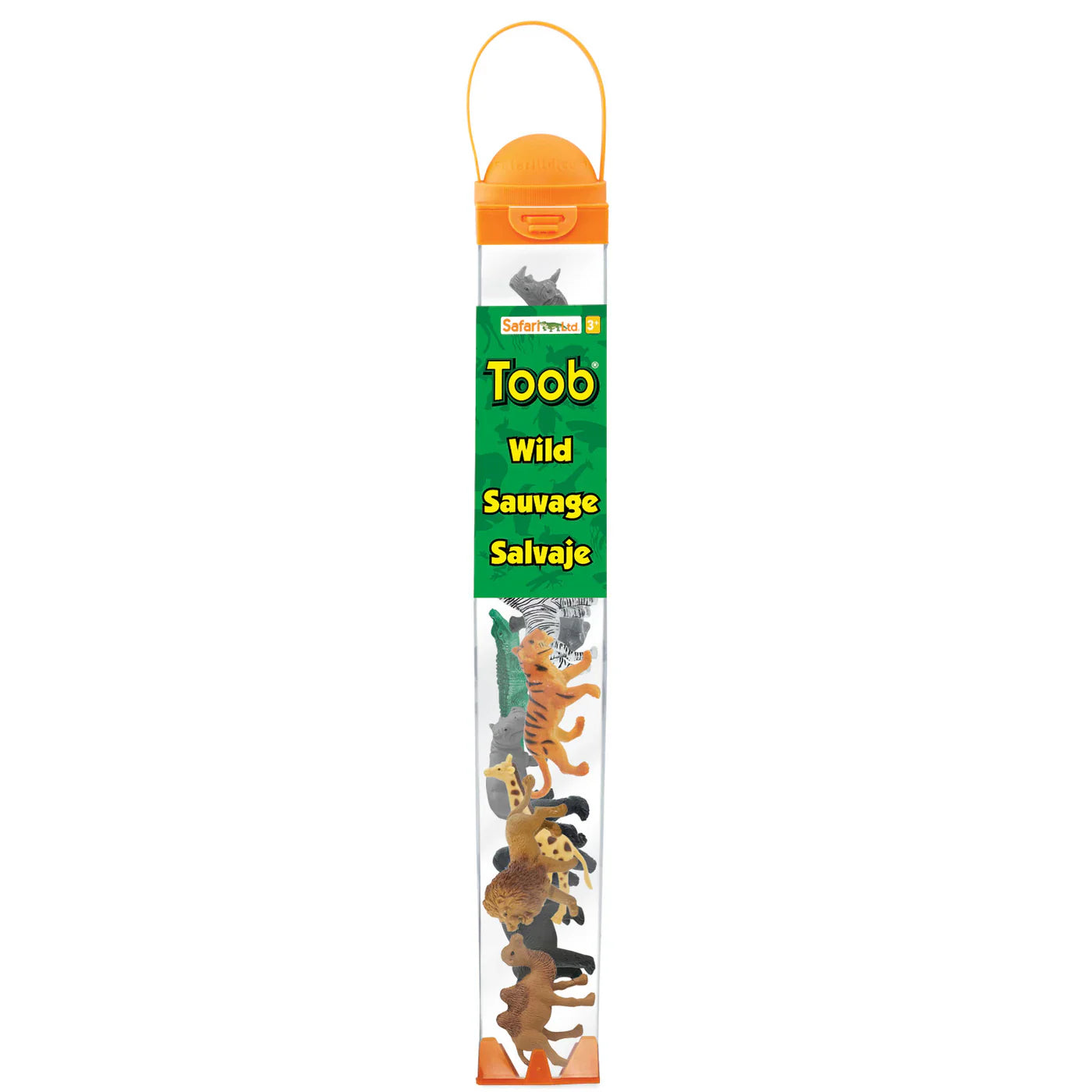 SAFARI TOOB ANIMALS WILD 12 PC