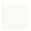 A5 FILOFAX REFILL RULED SHEET