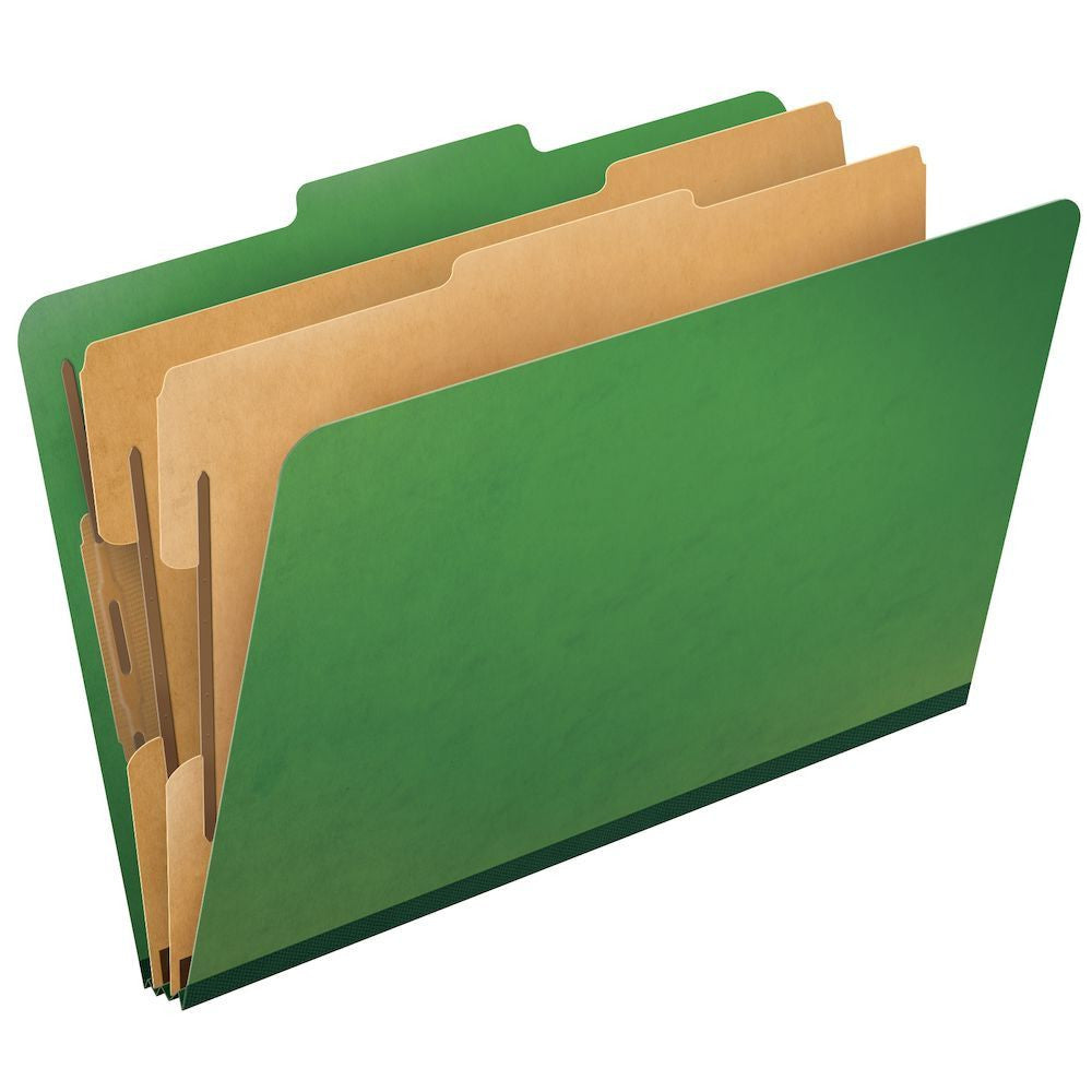 3 Partition Folder Legal Green