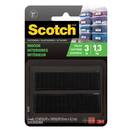 FASTENERS MULTI-PURPOS HOLDS 1LB. VELCRO BLACK