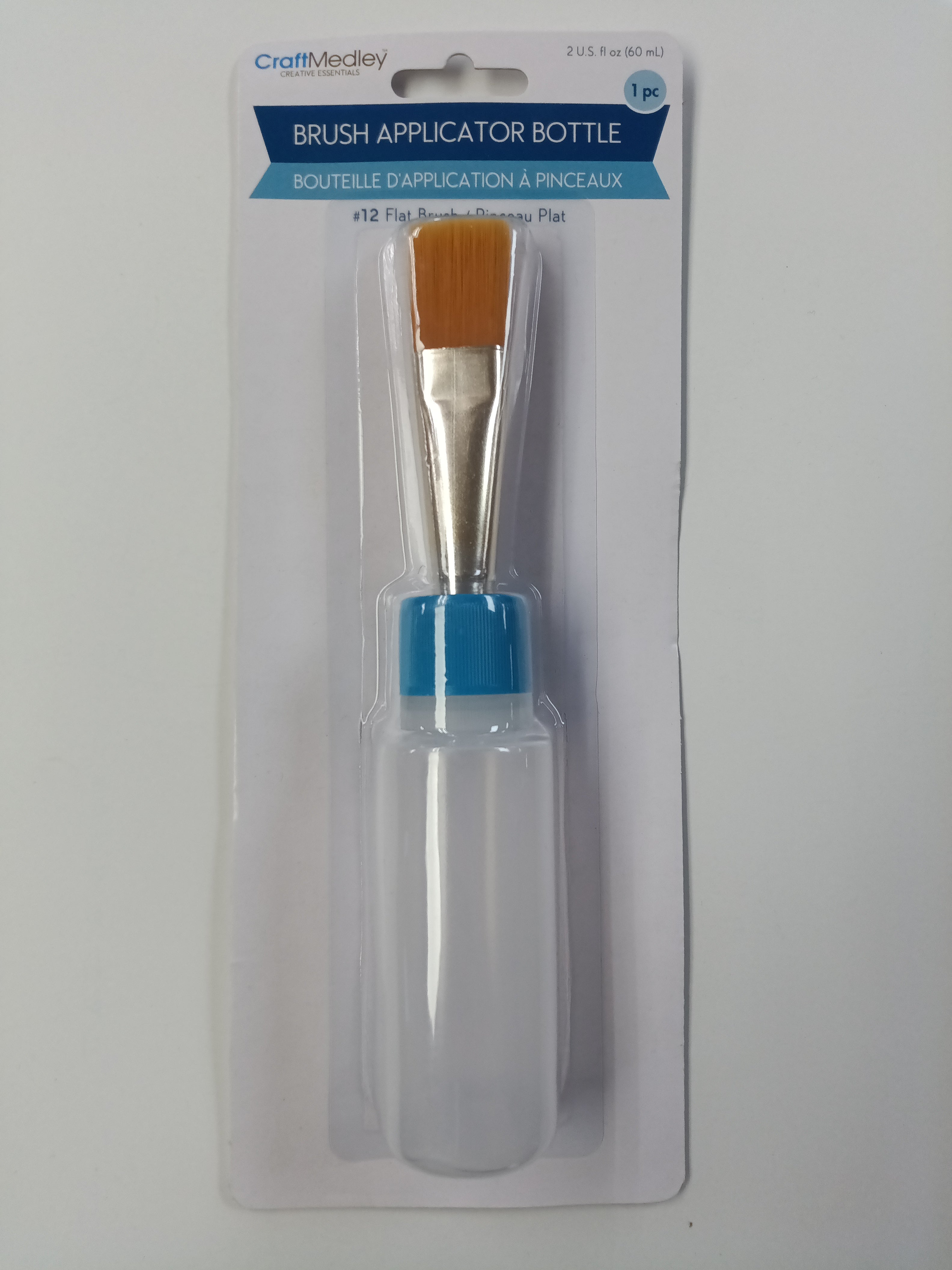 FLAT BRUSH-BRUSH BOTTLE EMPTY