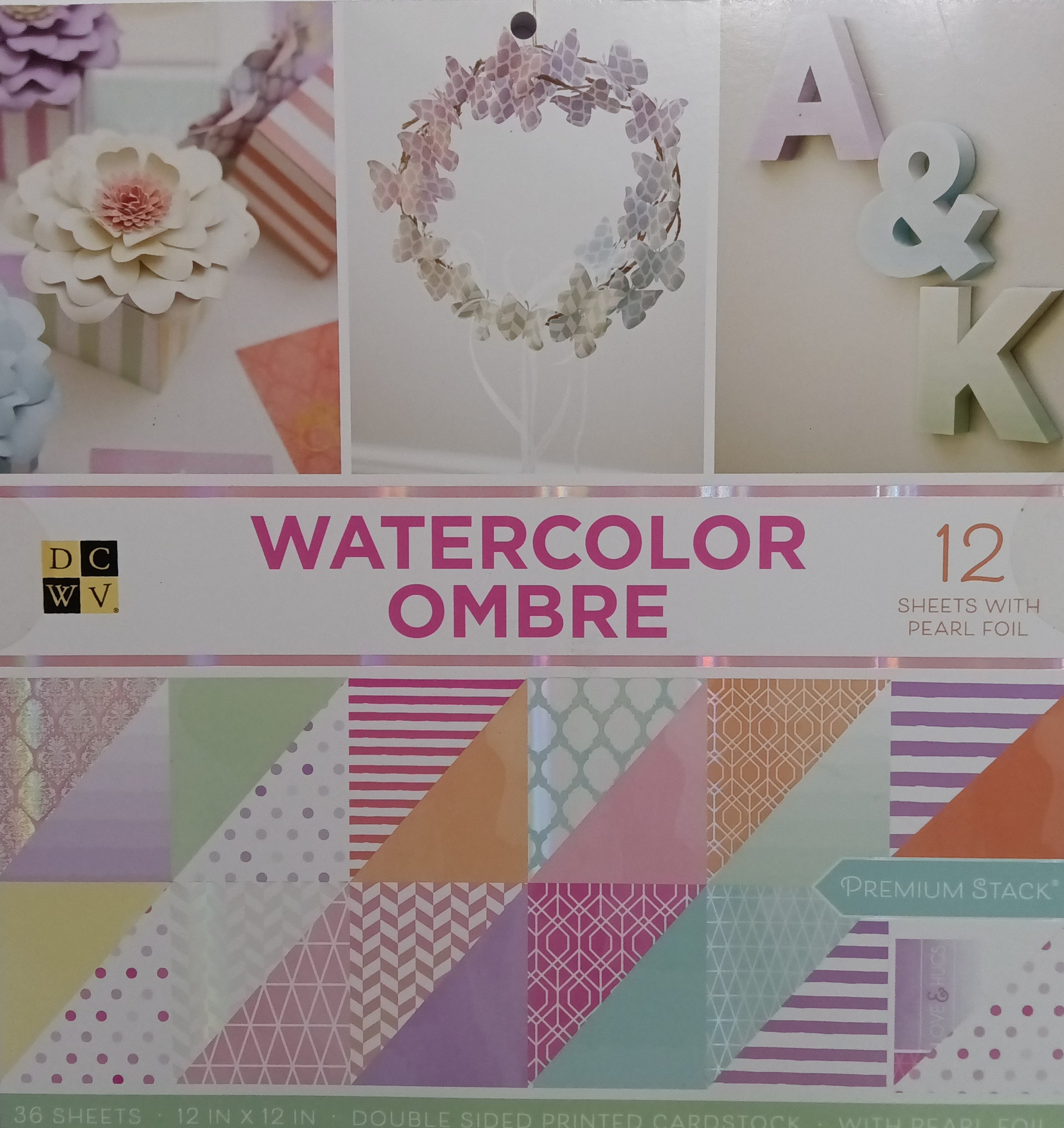 WATERCOLOR OMBRE DOUBLE-SIDED
