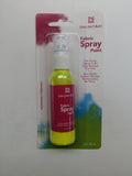 SPRAY PAINT FABRIC NEON YELLOW WATER PERMANENT