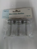 GLASS BOTTLES 3CT 1''X2''