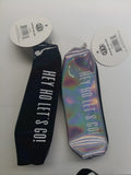 PENCIL BAG METALLIC ASST COLOR