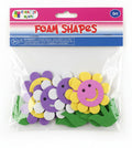 Foam Craft Smiley Flowers | 6PC