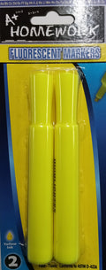TWO LARGE YELLOW HIGHLIGHTER