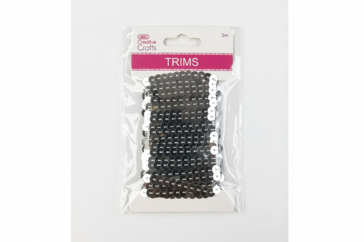 SEQUIN TRIM 5M 4COLORS
