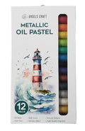Oil Pastel Metallic | Set 12 pcs