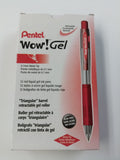 WOW GEL RT RED .7MM CJ.12