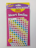 HEART SMILES SUPERSHAPES STICKERS VALUE PACK 2500P