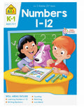 Numbers 1-12 Book | Grade K-1