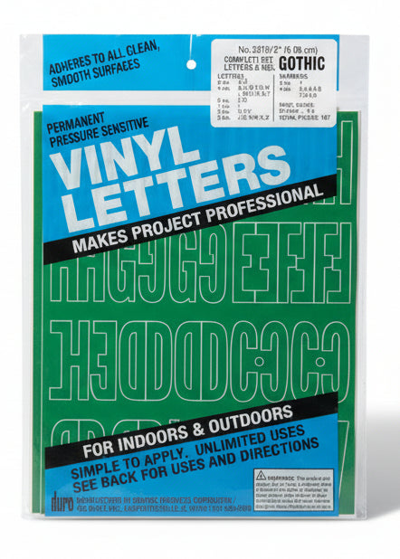 Vinyle Letters & Num | 2"
