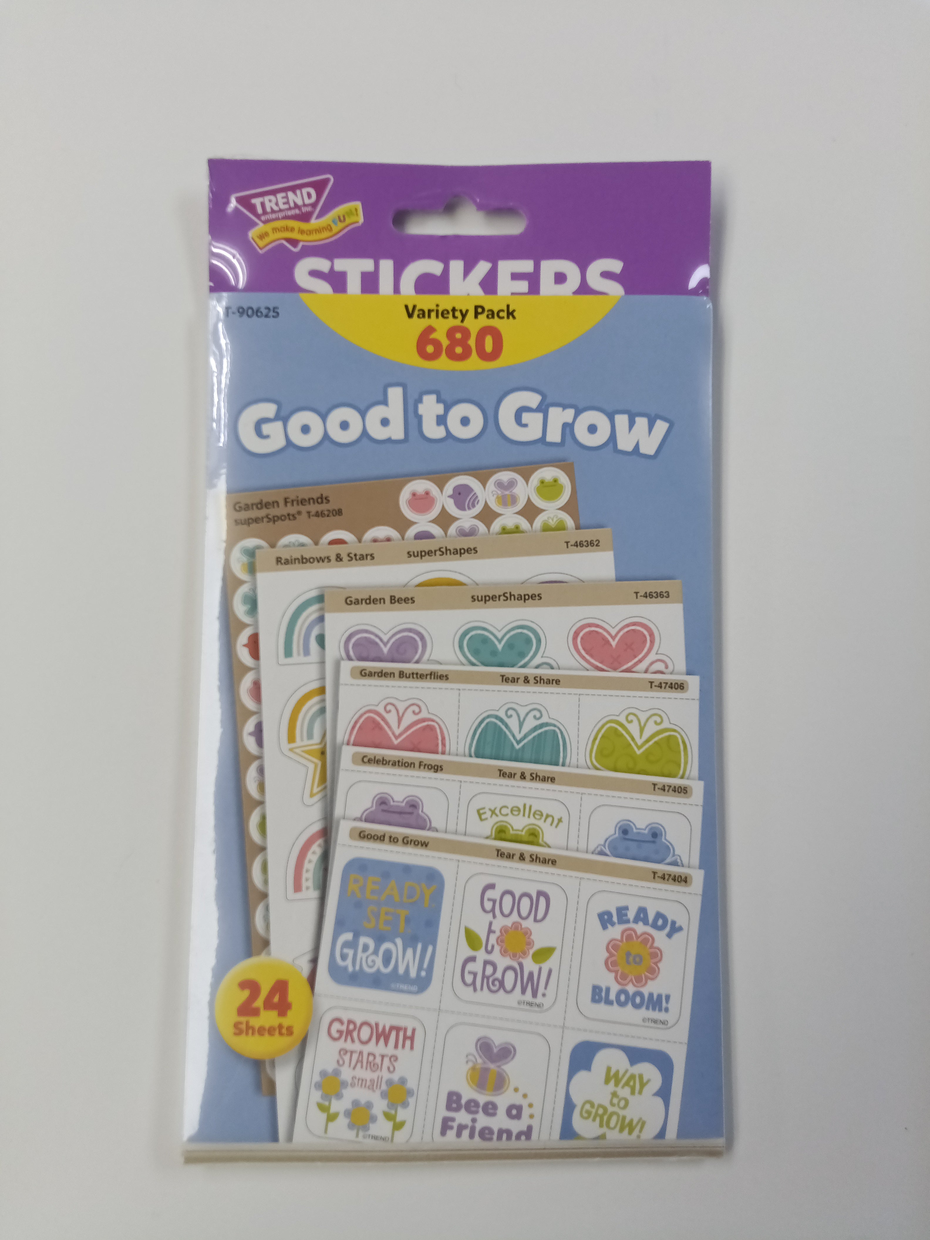 GOOD TO GROW STICKERS VARIETY PACK 680PK