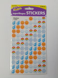 WEATHER SUPERSHAPES STICKERS 800PK