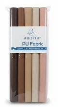 Pu Fabric,Assorment | 5 Colors | 5ct. | 7.9x7.9inPU