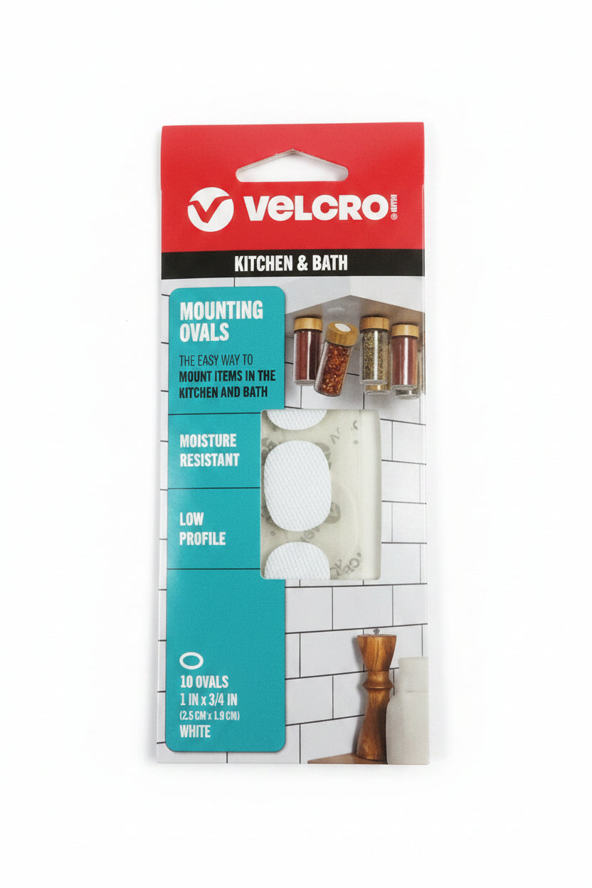 VELCRO® Brand Industrial Strength Ovals  | 1"X 3/4" | 10Pkg