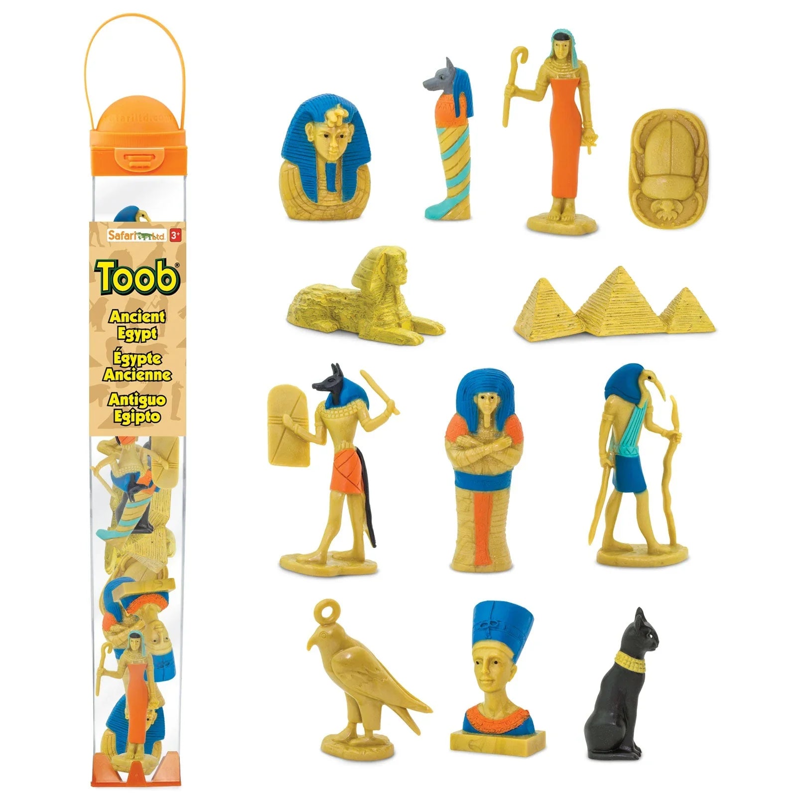 SAFARI TOOB FIGURES ANCIENT EGYPT 12 PC