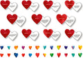 BULLETIN BOARD ACCENTS SCRIPTURE HEARTS 48 PCS